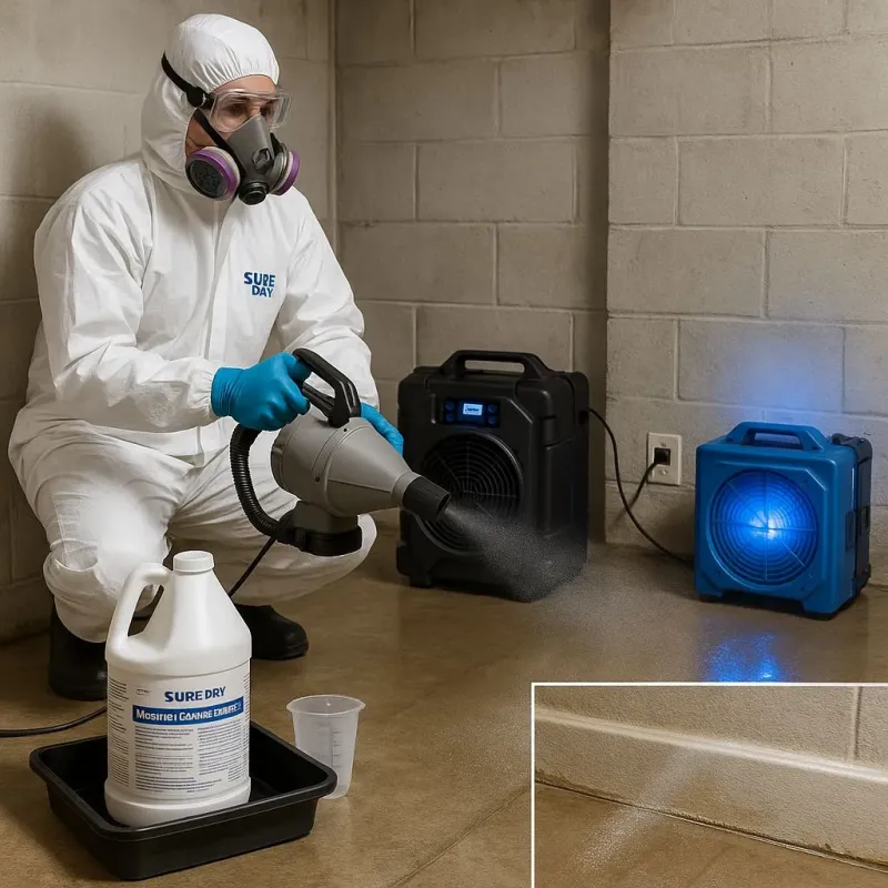 Sanitization and Odor Removal process in Twin Lakes, FL