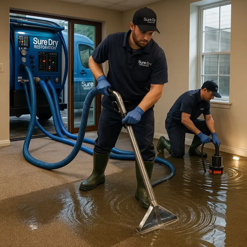 Water Extraction and Removal process in Twin Lakes, FL